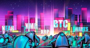 BTC, XRP, NEAR, XMR, WAVES