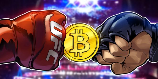 UFC to pay out fighter bonuses in Bitcoin for its upcoming PPV events