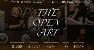 The Open Art by Blum, TONX, and TON Society Draws 11,280+ Registered Attendees, Becoming the Largest Event of Token2049 Week