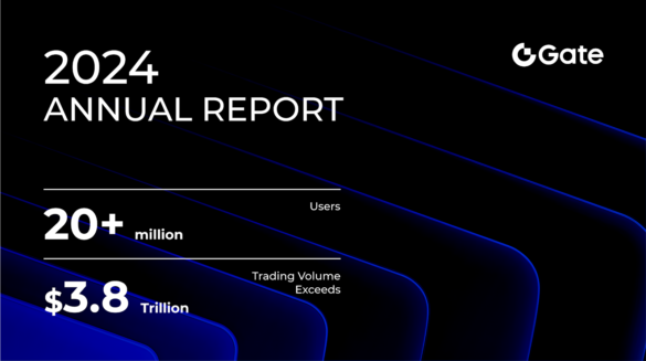 Gate 2024 Annual Report: Trading Volume Exceeds $3.8 Trillion, Solidifying Top 4 Market Position Gate 2024 Annual Report: Trading Volume Exceeds $3.8 Trillion, Solidifying Top 4 Market Position